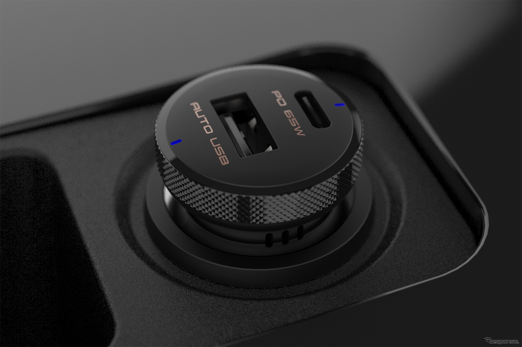 Kashimura・DC-PD65W USB 2ポート コンパクト（DC-073）