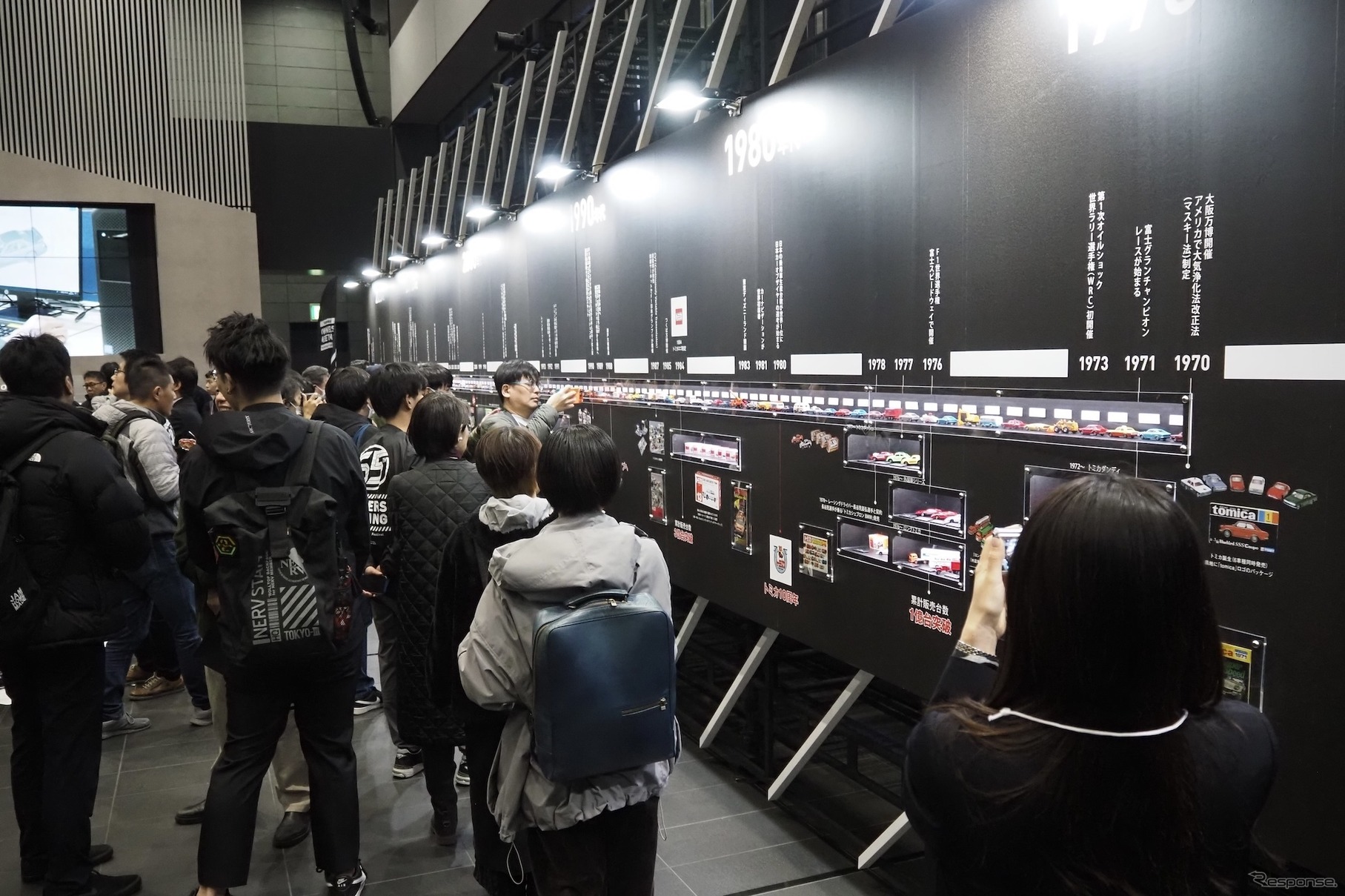 TOMICA OWNERS MEETING：「55thヒストリー」歴代トミカ展示