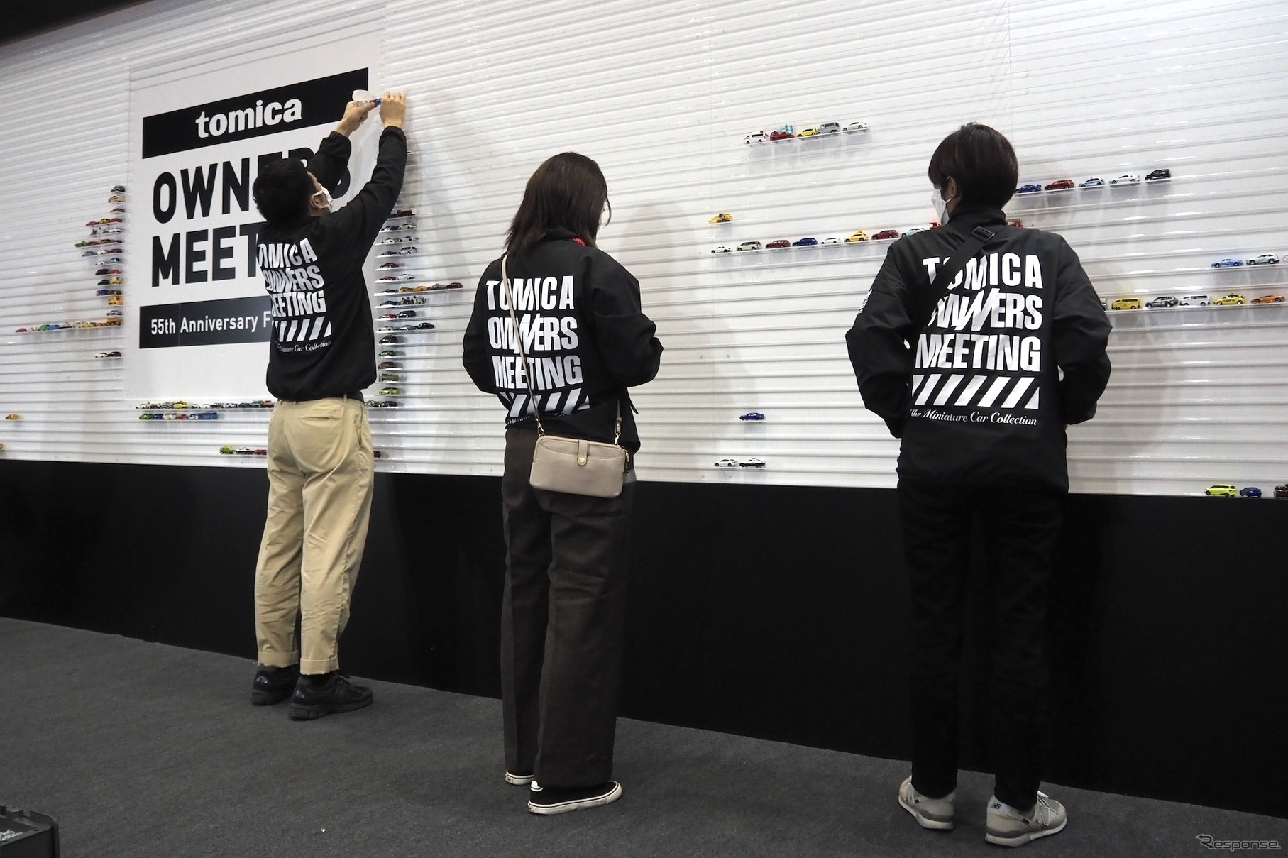 TOMICA OWNERS MEETING：トミカウォール
