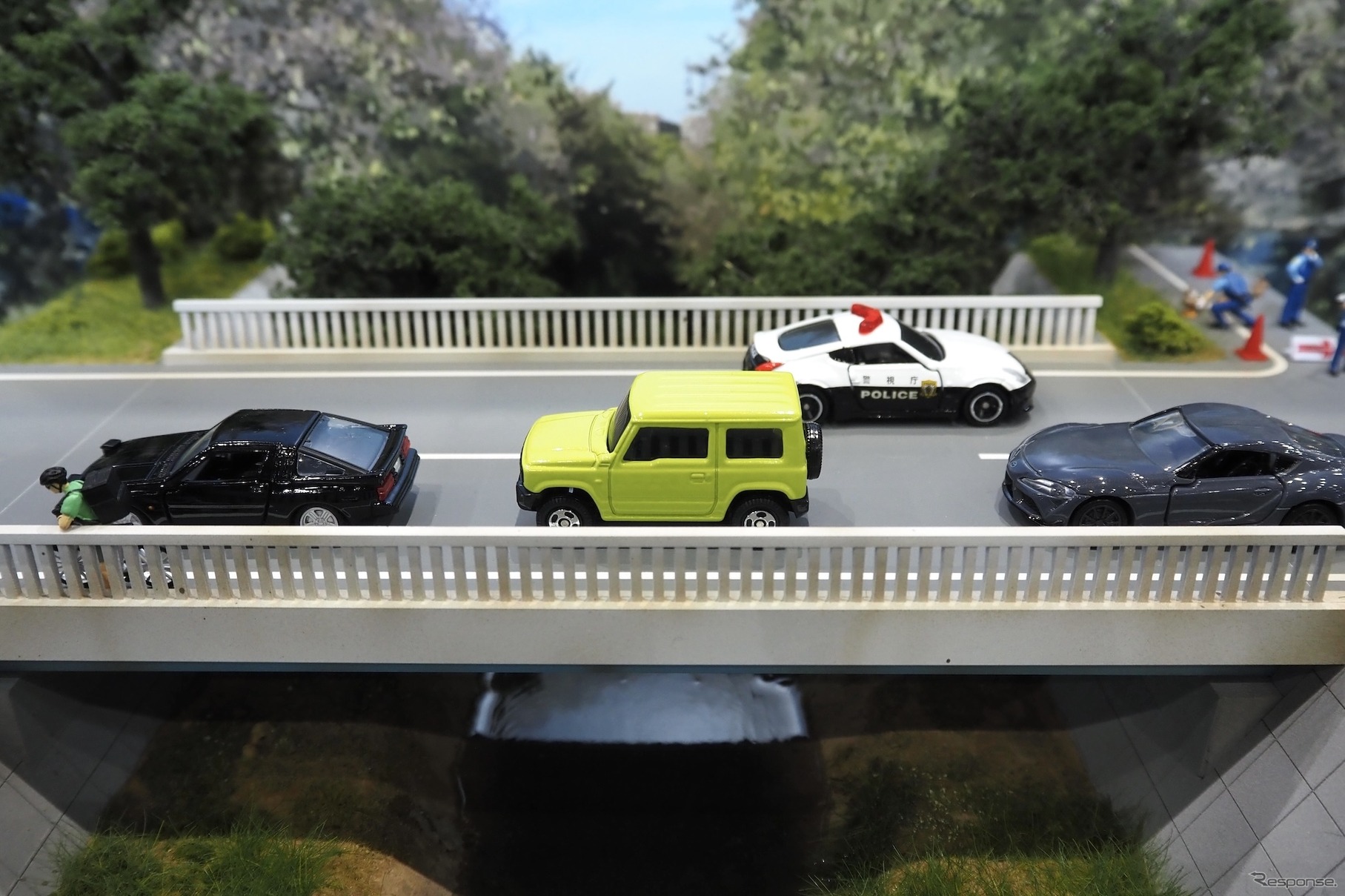 TOMICA OWNERS MEETING：トミカ専用リアルジオラマ展示