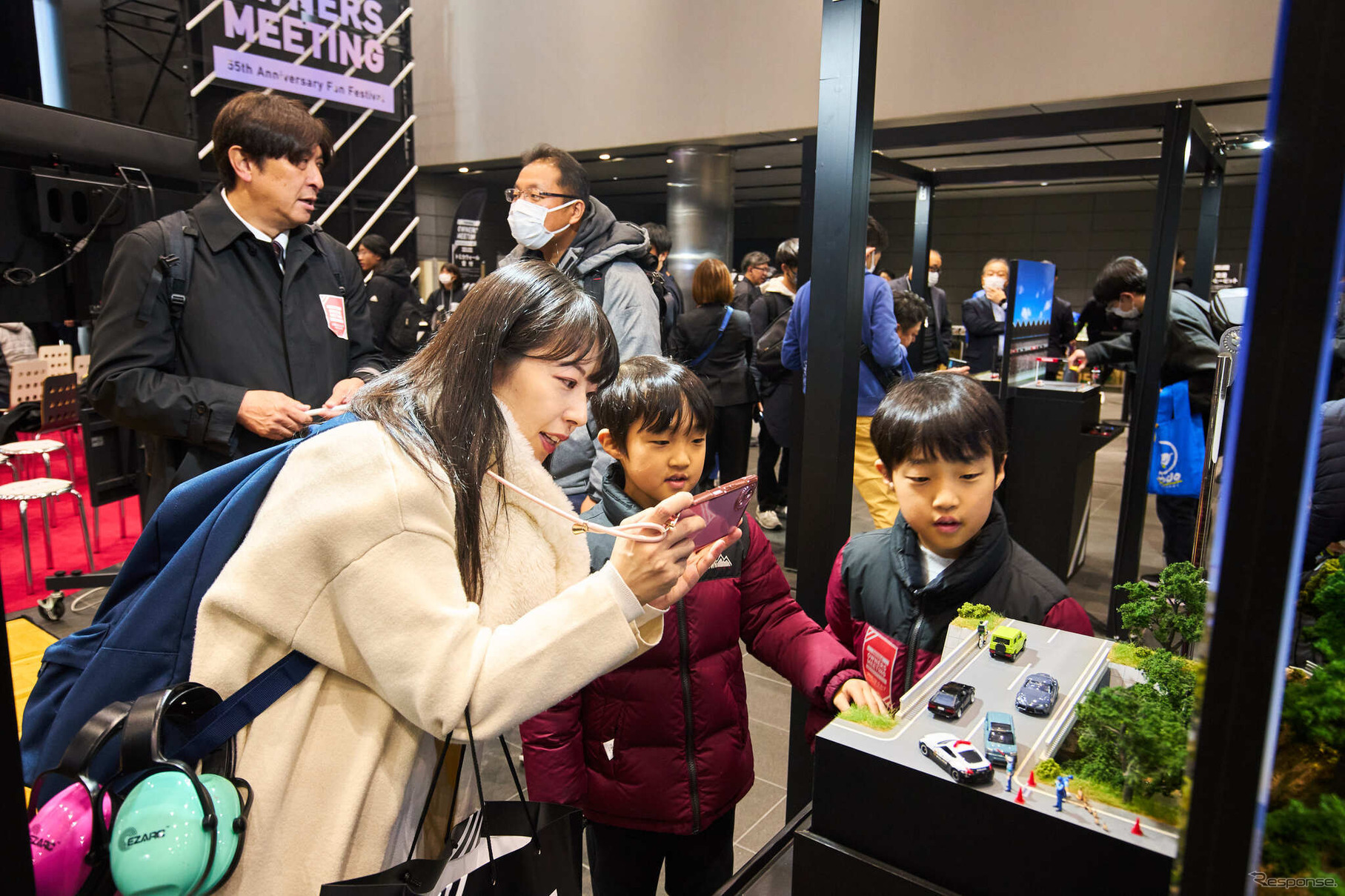 TOMICA OWNERS MEETING：トミカ専用リアルジオラマ展示