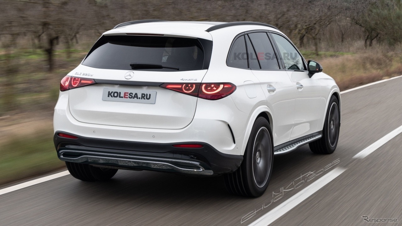 メルセデスベンツ GLC 改良新型の予想CG