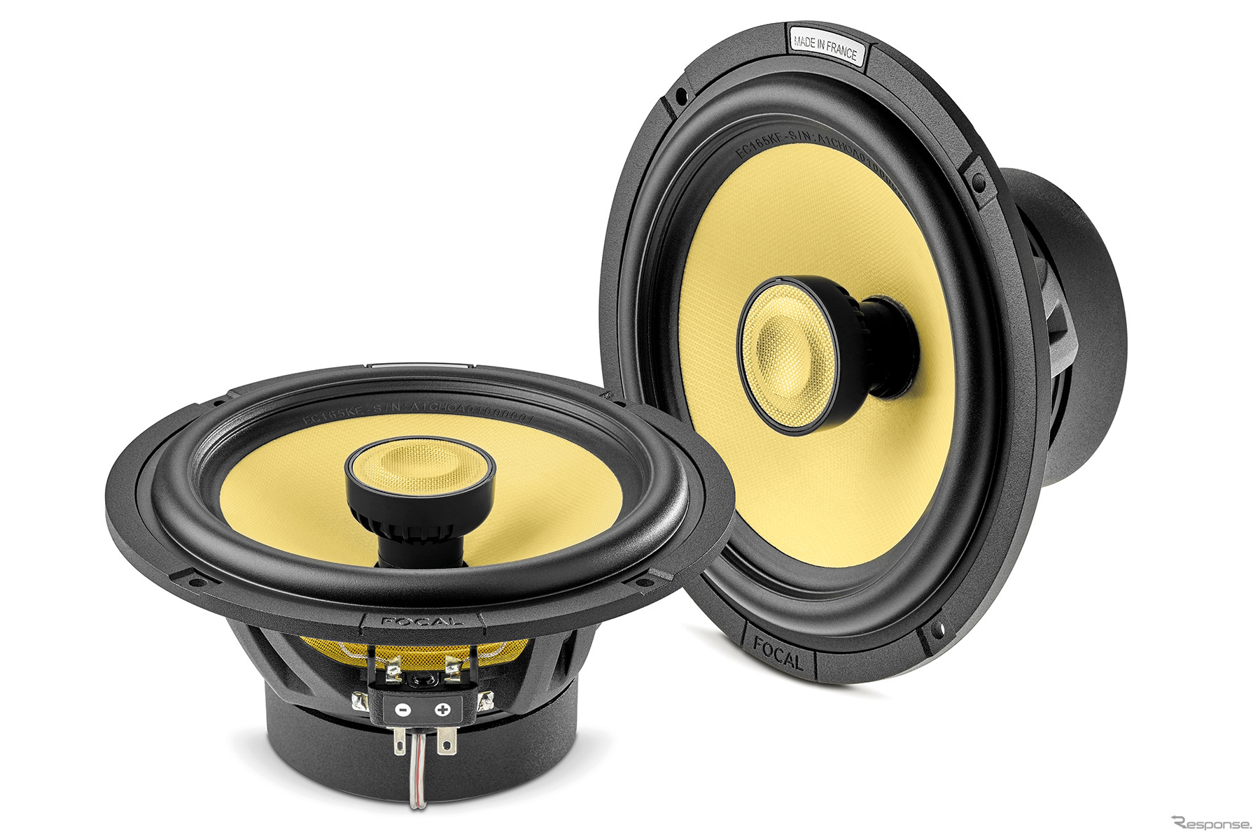 ｢コアキシャルスピーカー」の一例（フォーカル・EC 165 KE）。