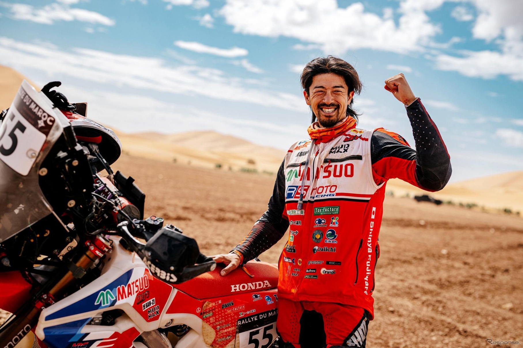 藤原慎也選手、ダカール・ラリー2026に日本人唯一のライダーとして参戦へ