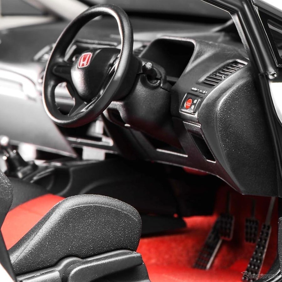 3代目ホンダ『シビック・タイプR』（FD2）2007年後期モデルの1/18スケールミニカー