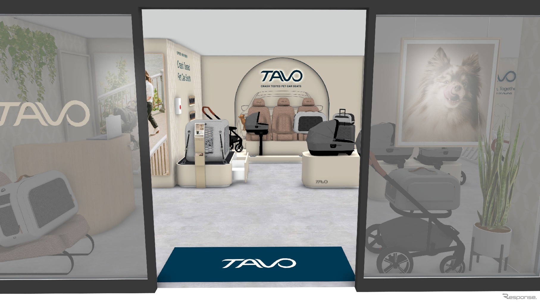 「TAVO（タボ）」日本国内初となる直営店「Tavo Pets 横浜」のイメージ