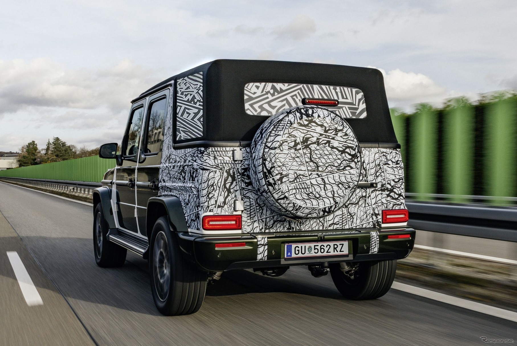 メルセデスベンツ『Gクラス・カブリオレ』のプロトタイプ