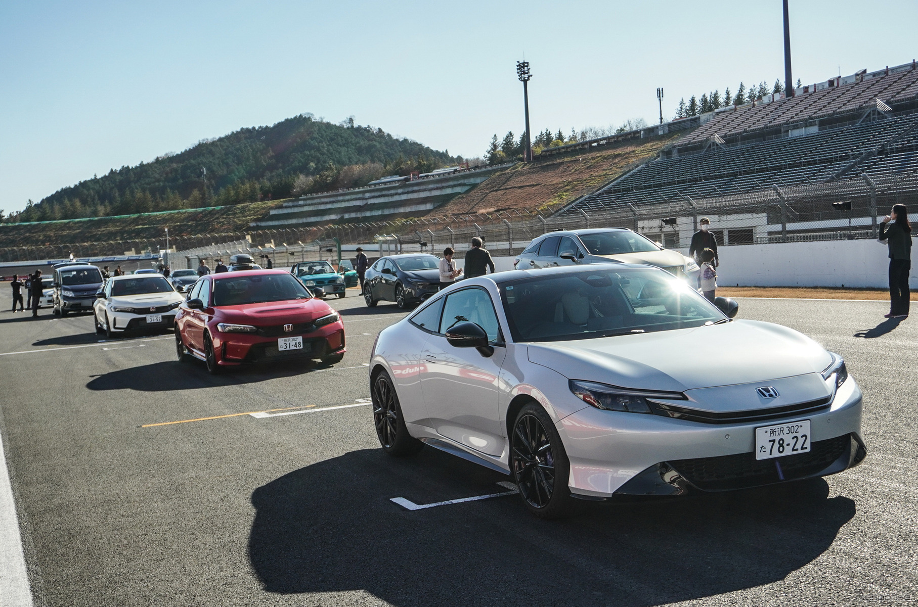 ホンダが株主優待として12月6・7日に開催した「モビリティリゾートもてぎ体験会」