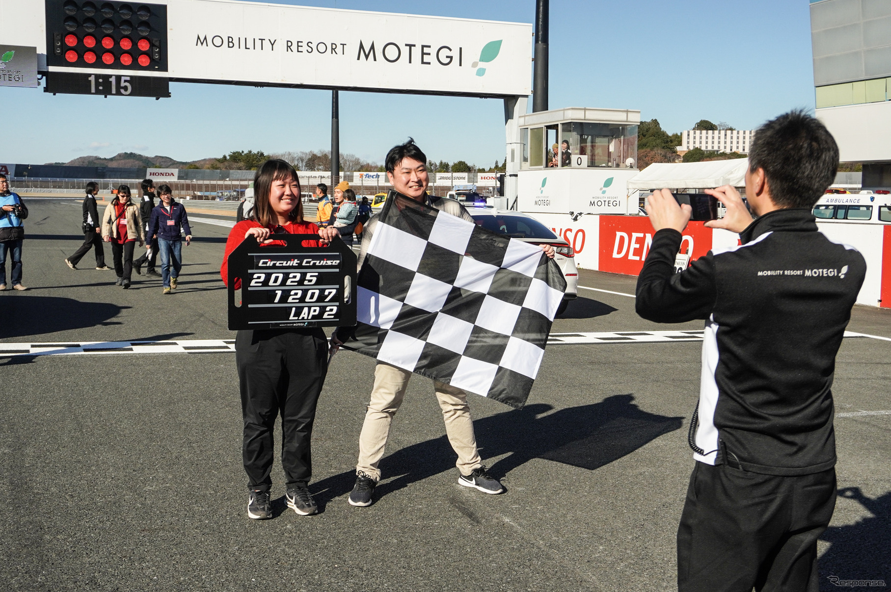 ホンダが株主優待として12月6・7日に開催した「モビリティリゾートもてぎ体験会」