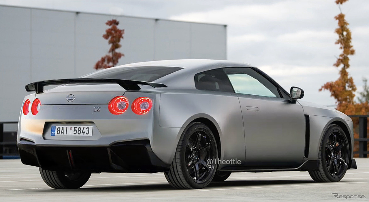 日産 GT-R 次期型の予想CG