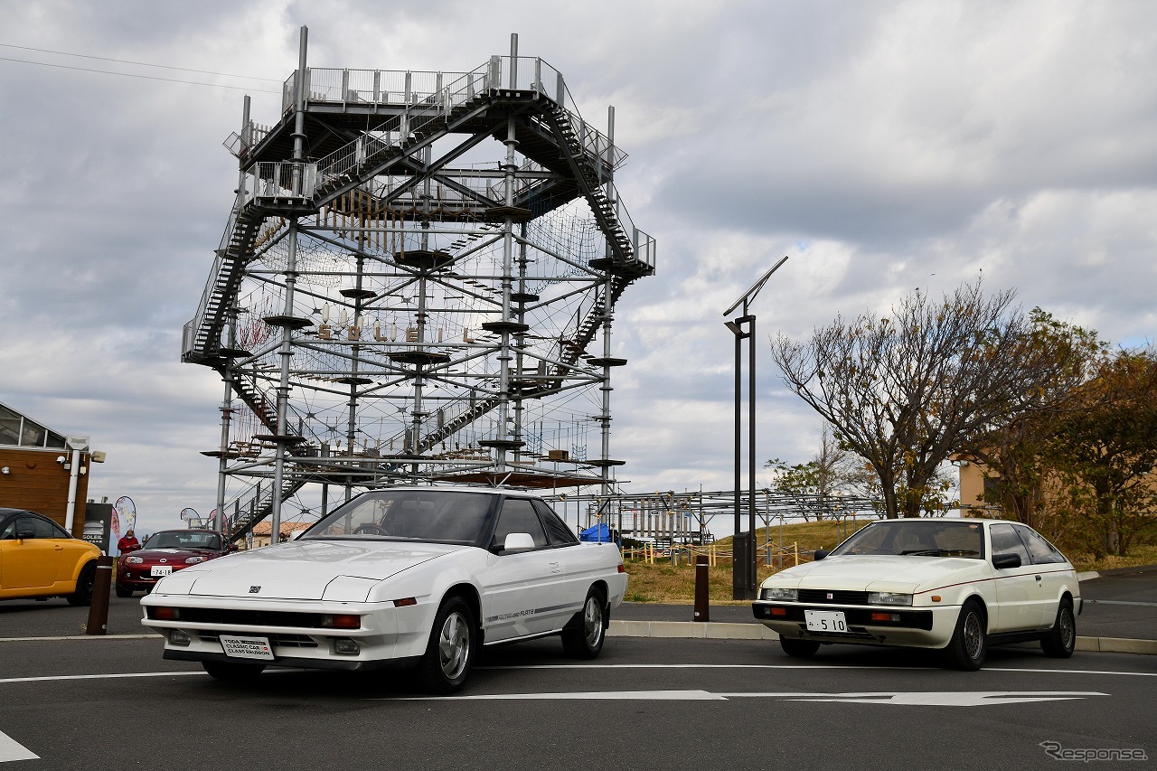三浦半島に集まる名車たち@ソレイユの丘