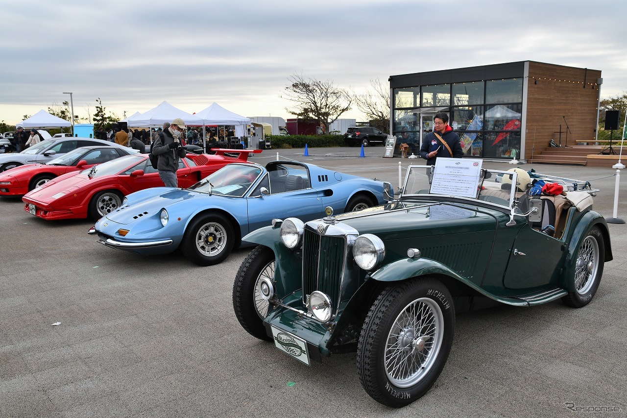三浦半島に集まる名車たち@ソレイユの丘