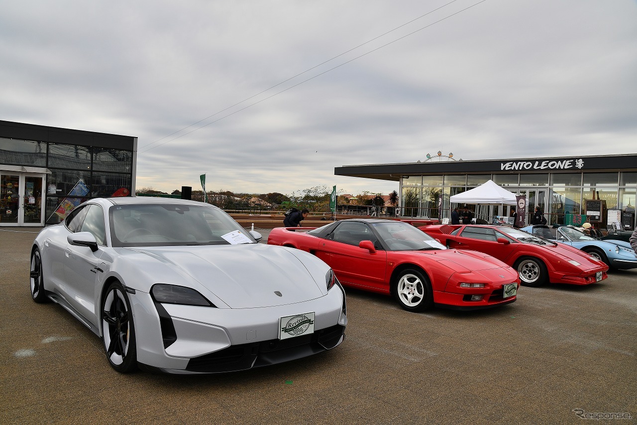 三浦半島に集まる名車たち@ソレイユの丘