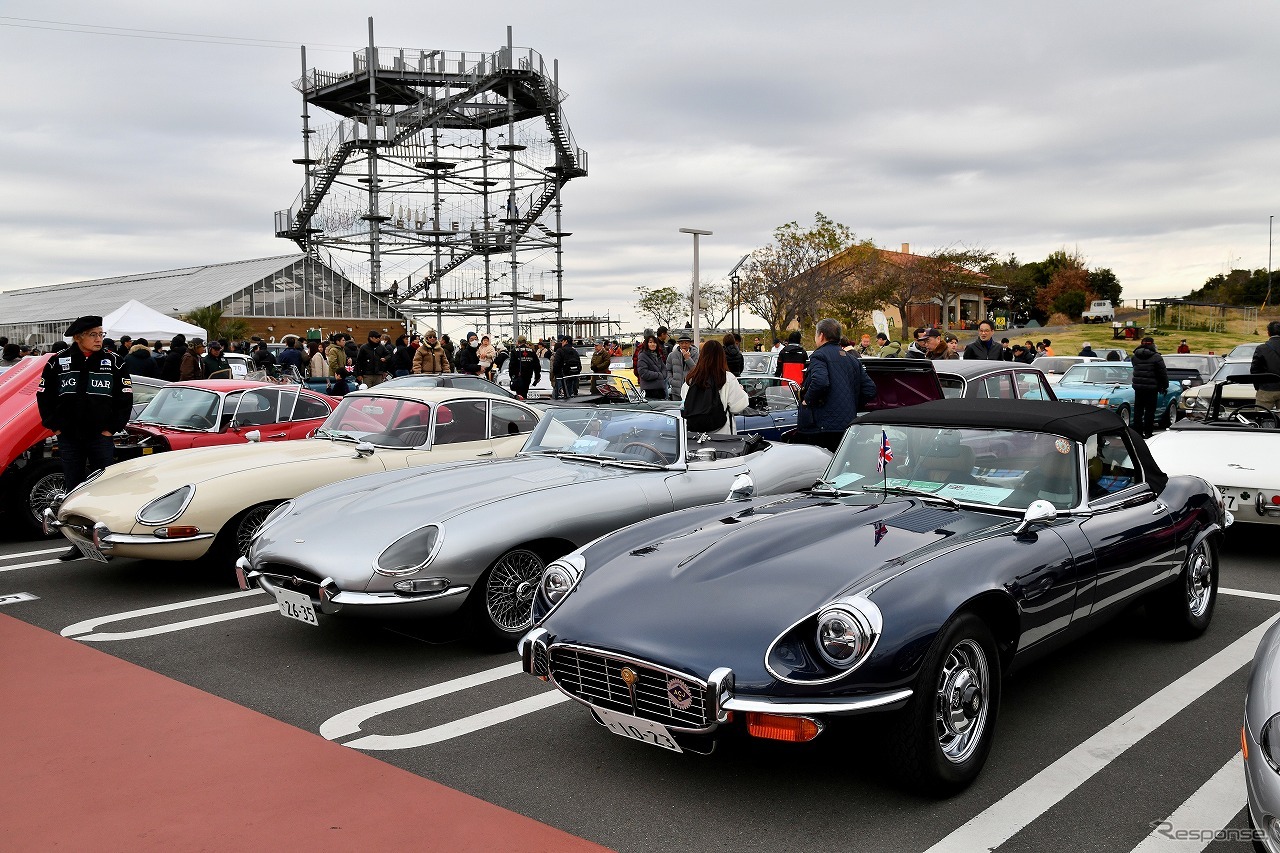 三浦半島に集まる名車たち@ソレイユの丘