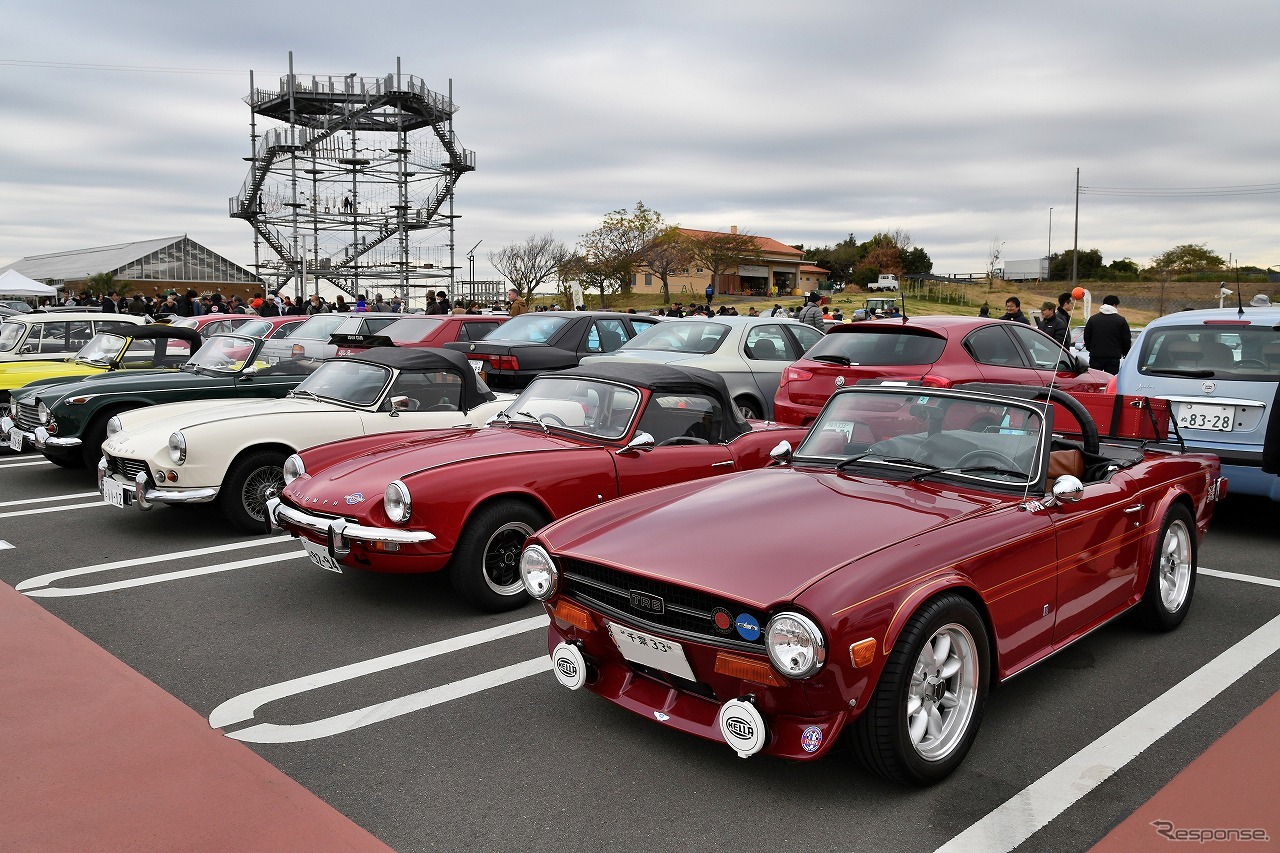 三浦半島に集まる名車たち@ソレイユの丘