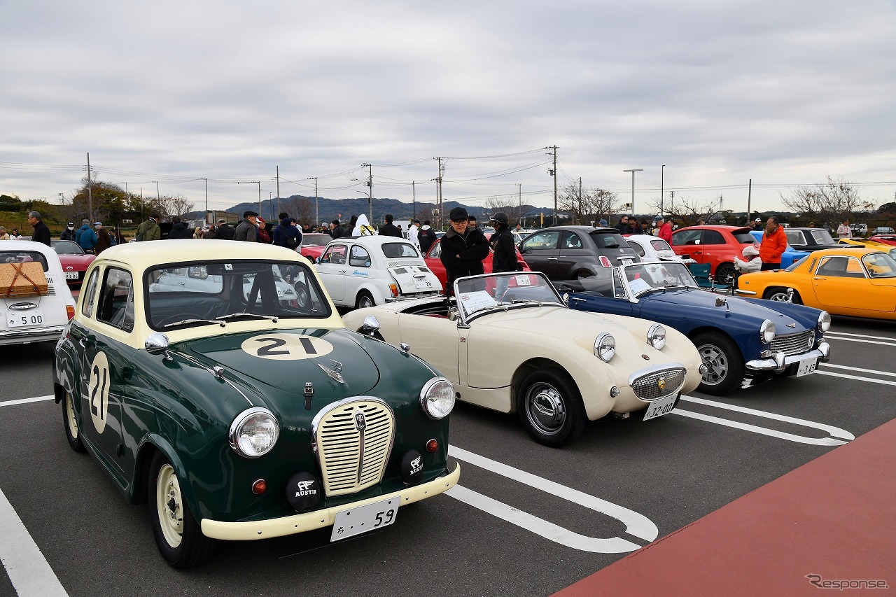 三浦半島に集まる名車たち@ソレイユの丘