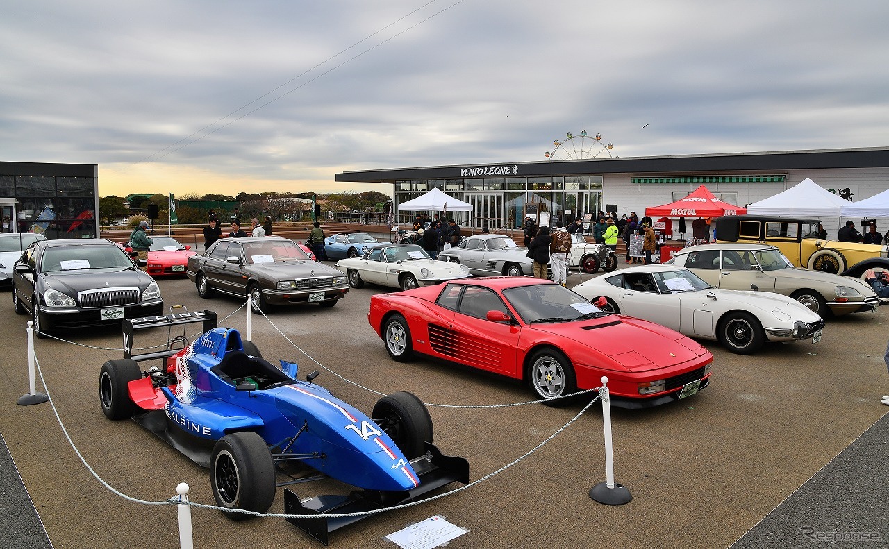三浦半島に集まる名車たち@ソレイユの丘