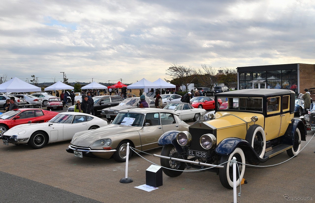 三浦半島に集まる名車たち@ソレイユの丘