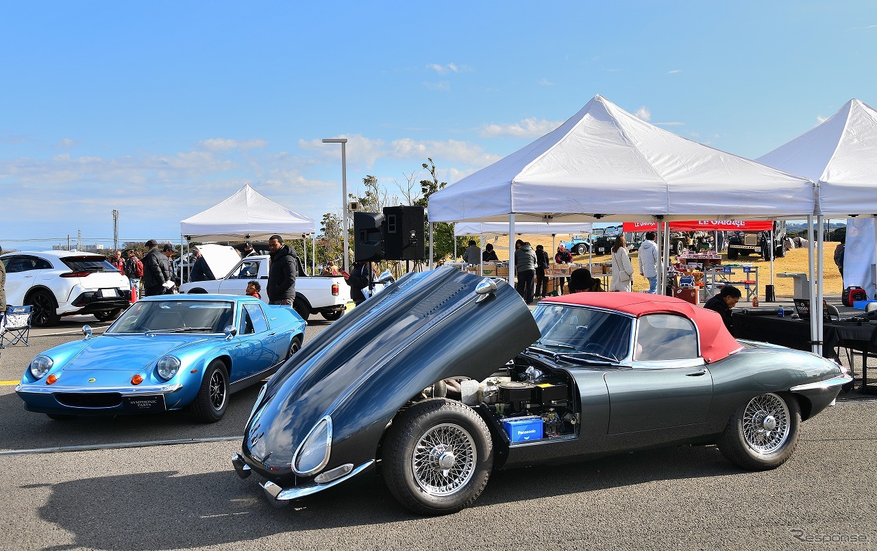 三浦半島に集まる名車たち@ソレイユの丘