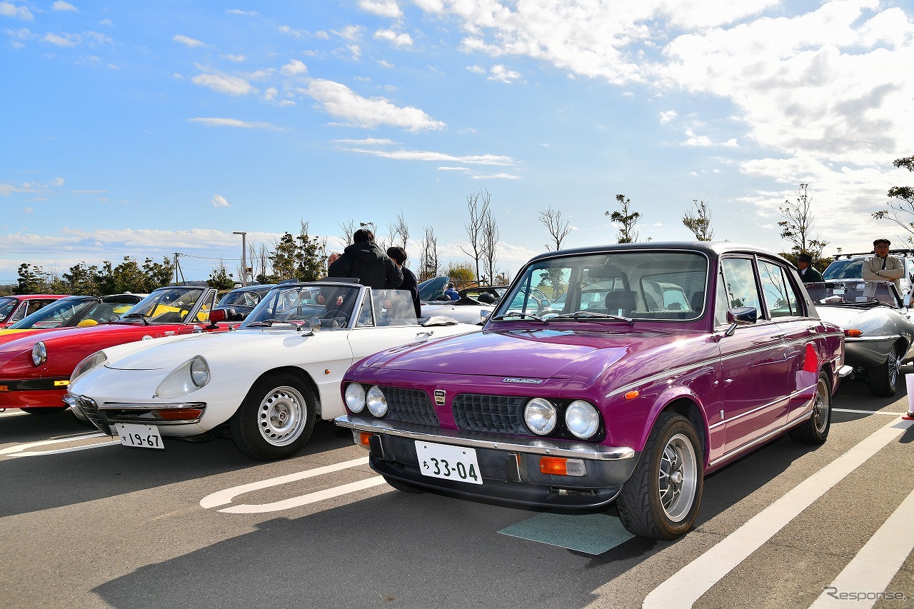 三浦半島に集まる名車たち@ソレイユの丘