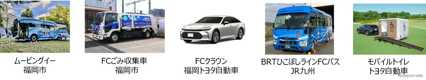 FCモビリティ展示ゾーン