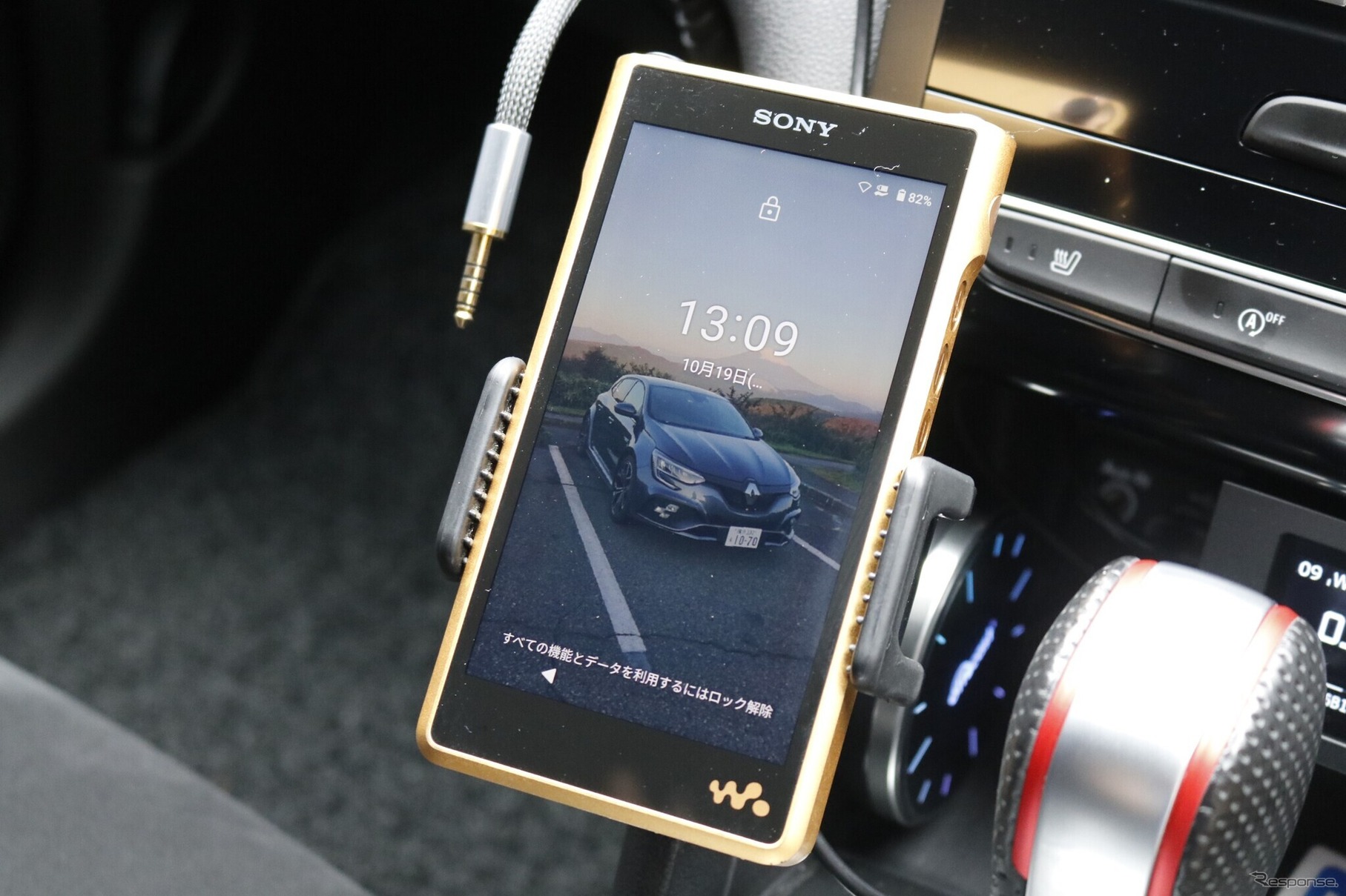 DAPには高音質システムでは定番となっているウォークマンNW-WM1ZM2をシステムに組み込んだ。