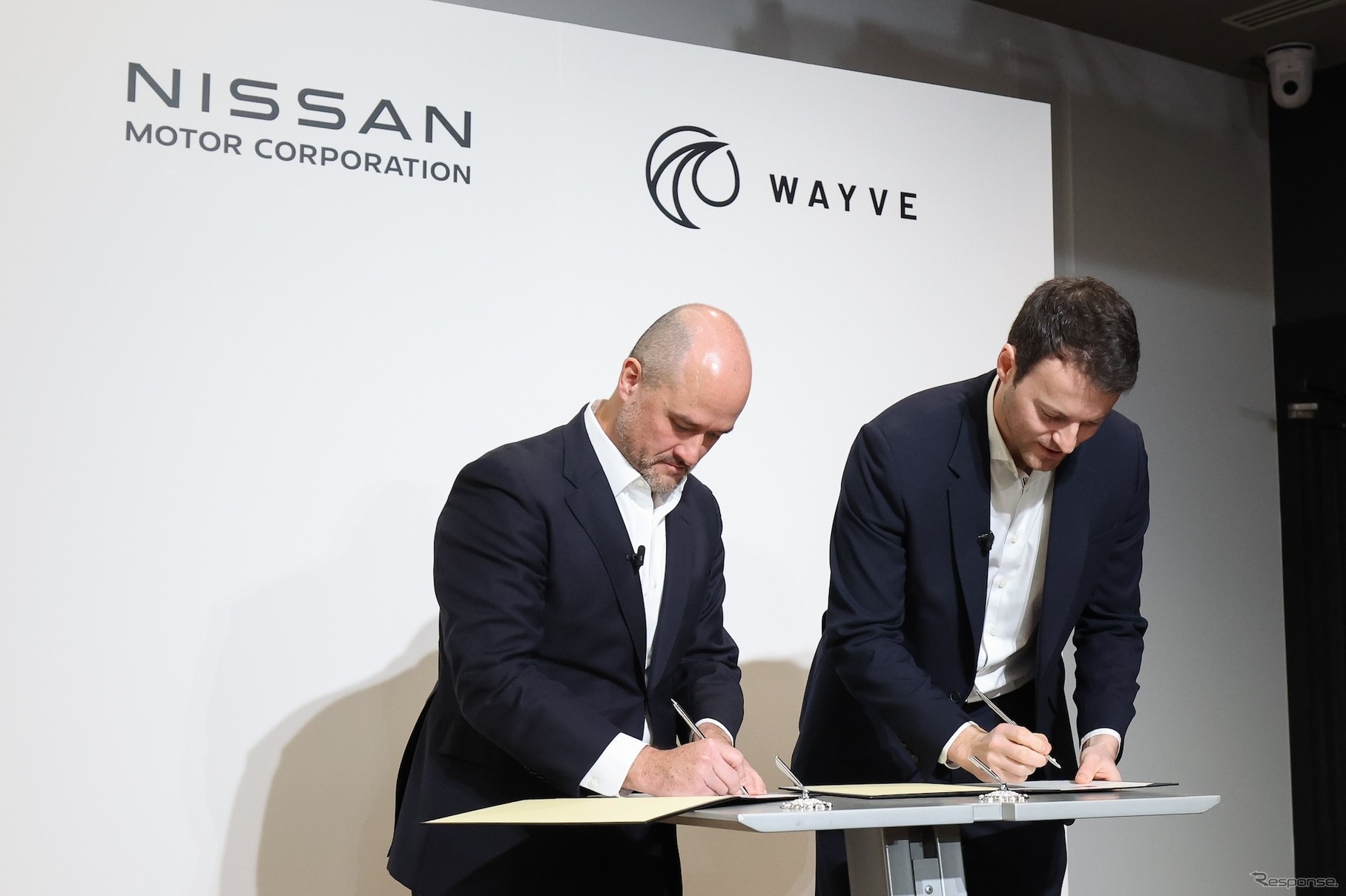 日産とウェイブが自動運転車の量産に向け協業拡大