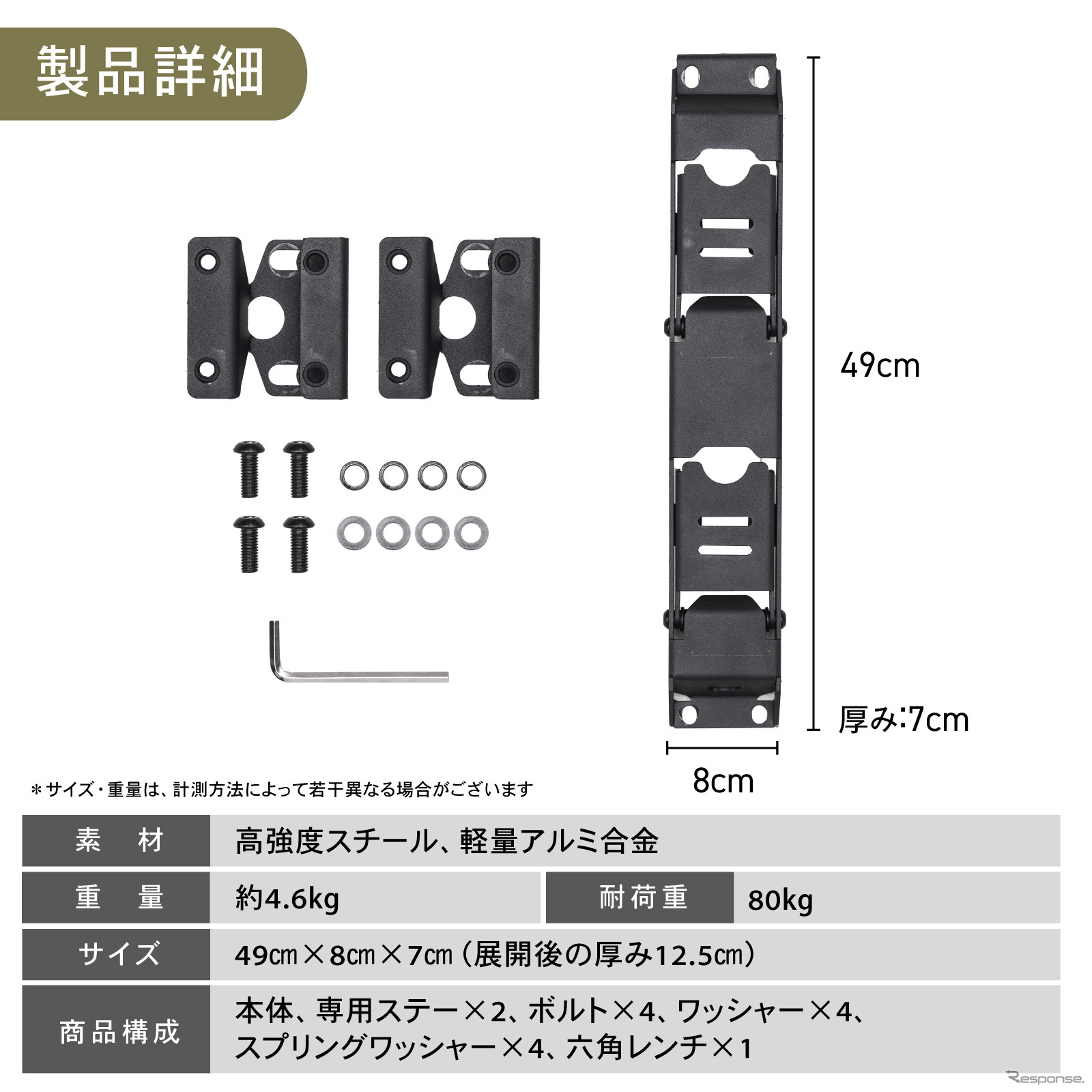 クラフトワークスの『ジムニー/シエラ/ノマド』対応リアラダー・スリムタイプ