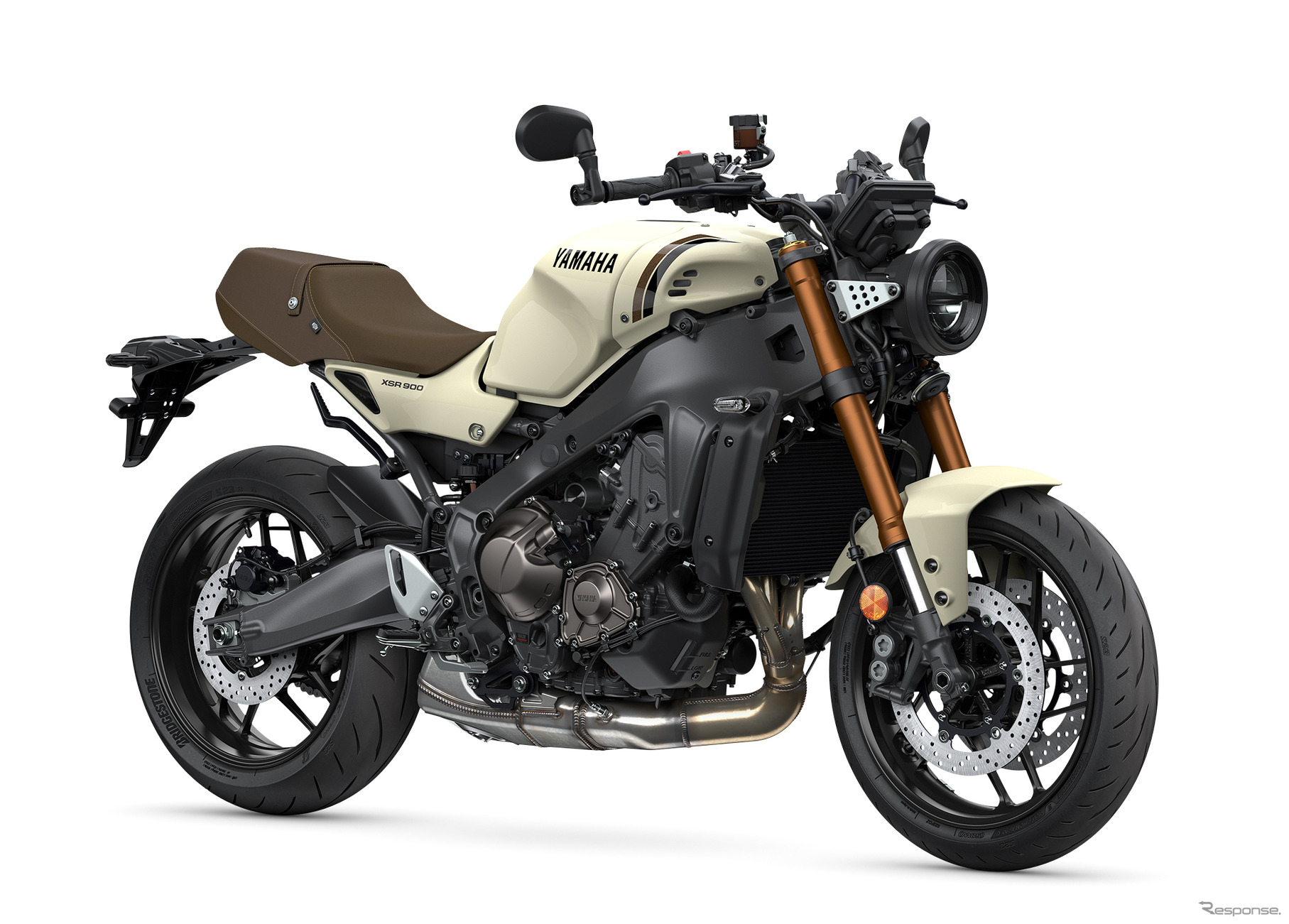 ヤマハ XSR900 2025年モデル（セラミックアイボリー）