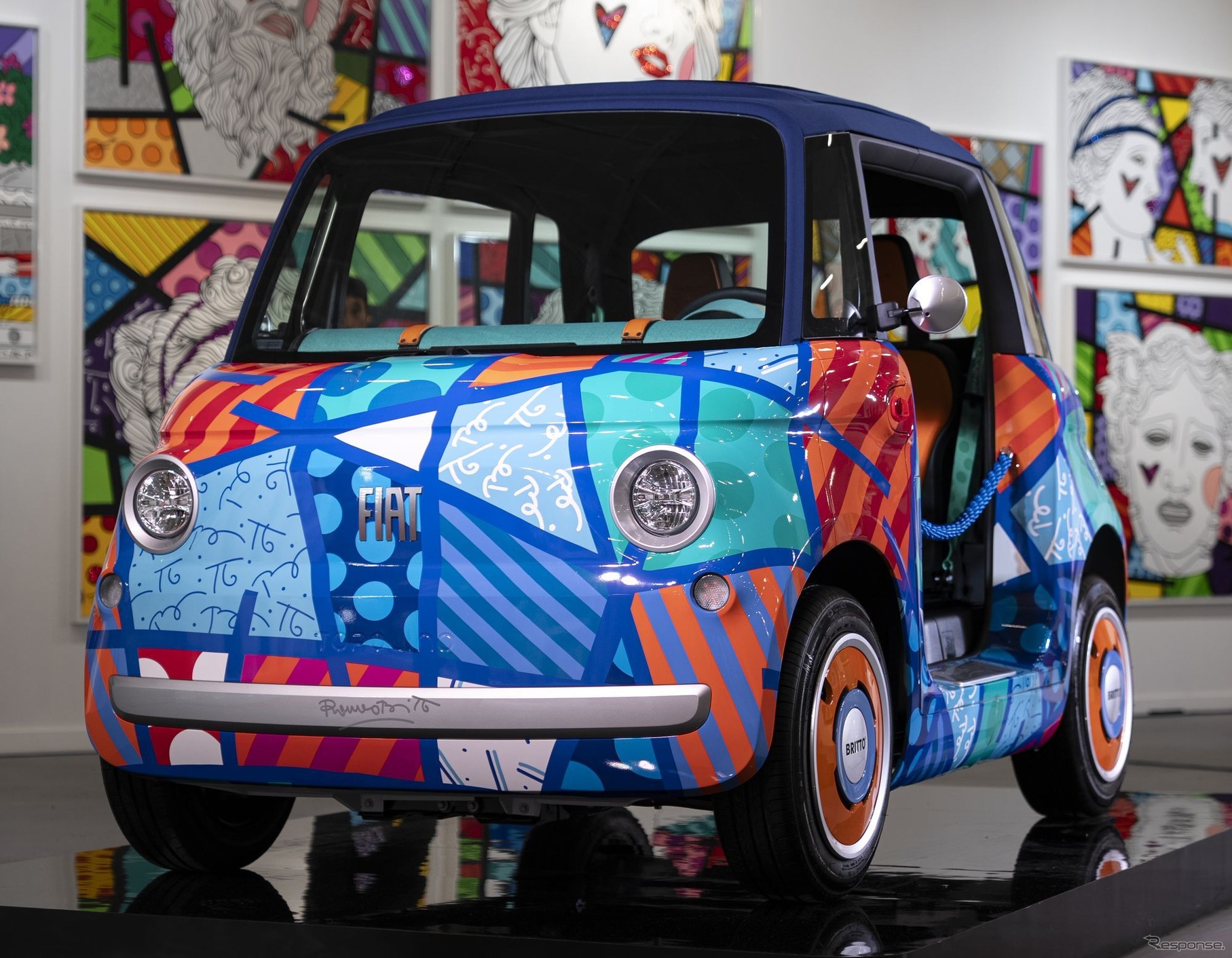 フィアット・トポリーノの「ロメロ・ブリット」仕様