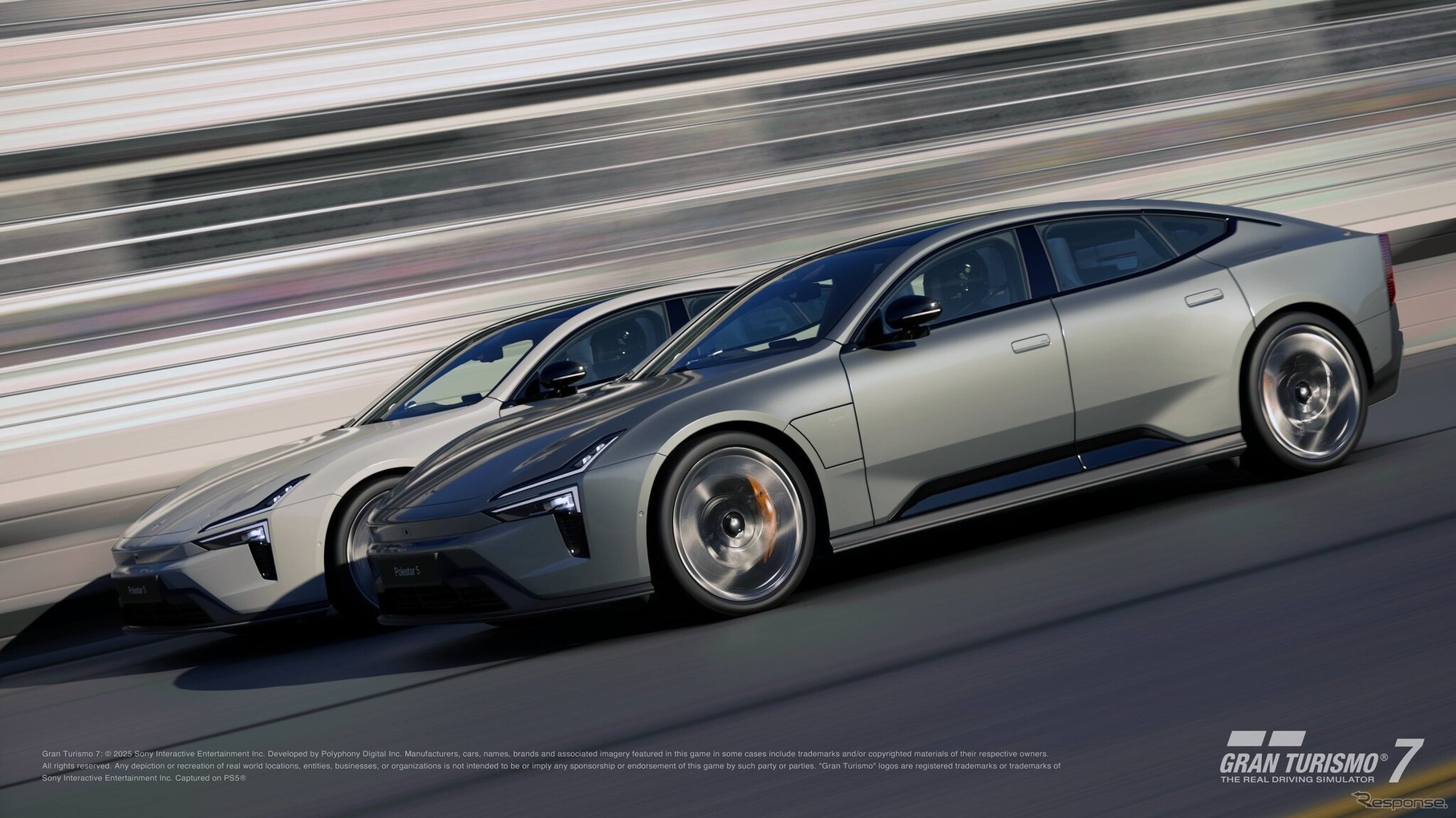 『ポールスター5』の仮想試乗が『グランツーリスモ7』で可能に