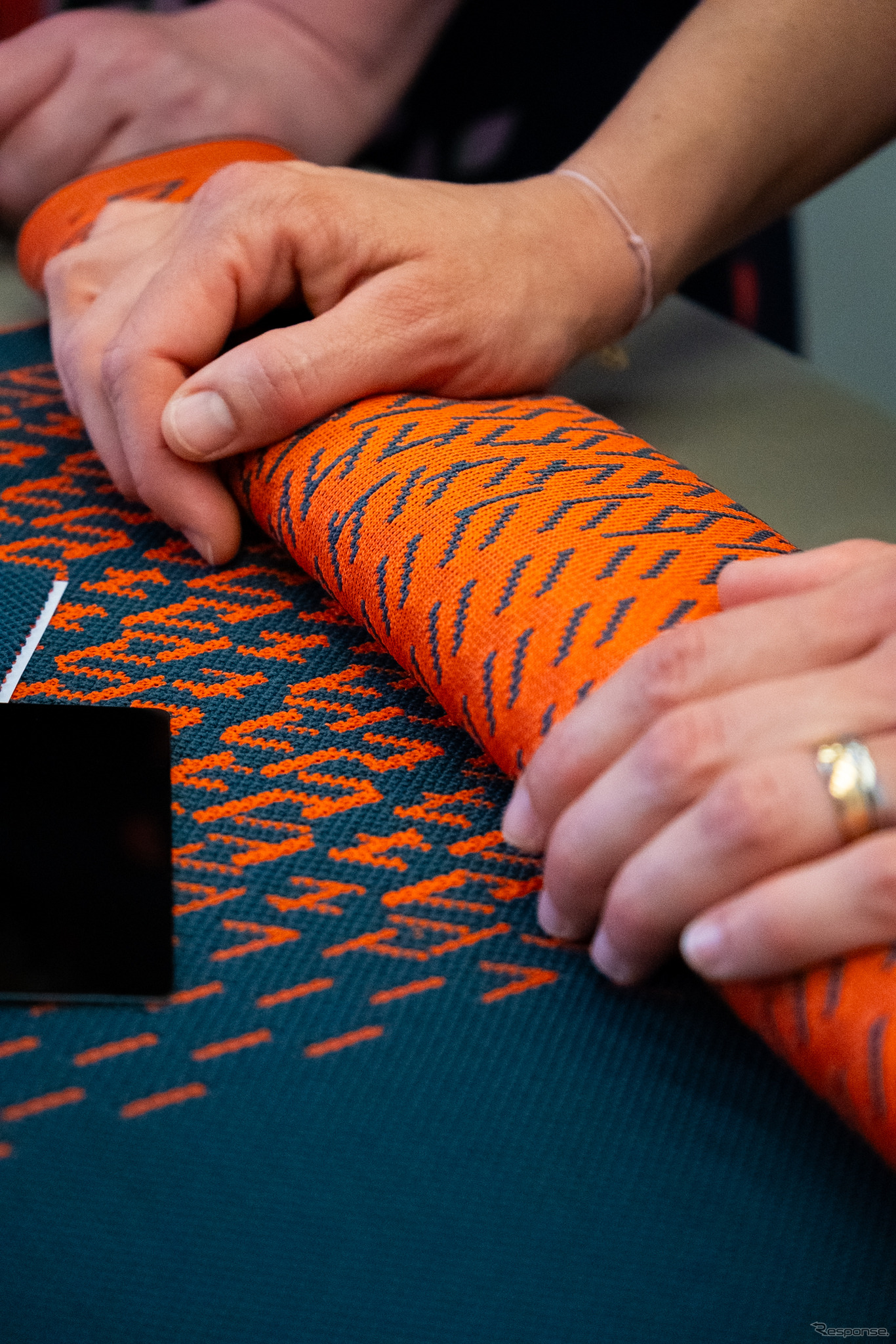 MINIの内装のリサイクル素材「MINIニット」