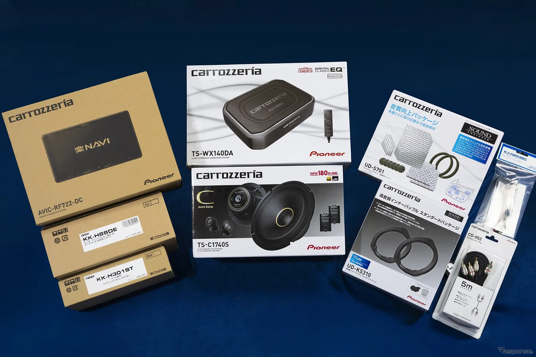 今回ダムドのデモカーであるフリードに装着された製品