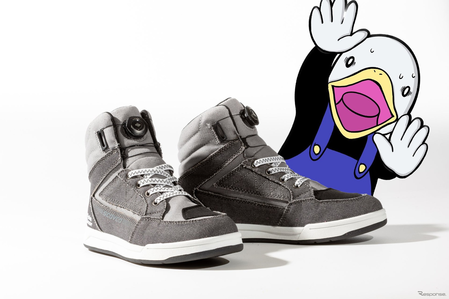 バイク系YouTuber「フォアグラ」氏の「FoieGear」ブランドとコラボしたSCOYCO『MT107WP』