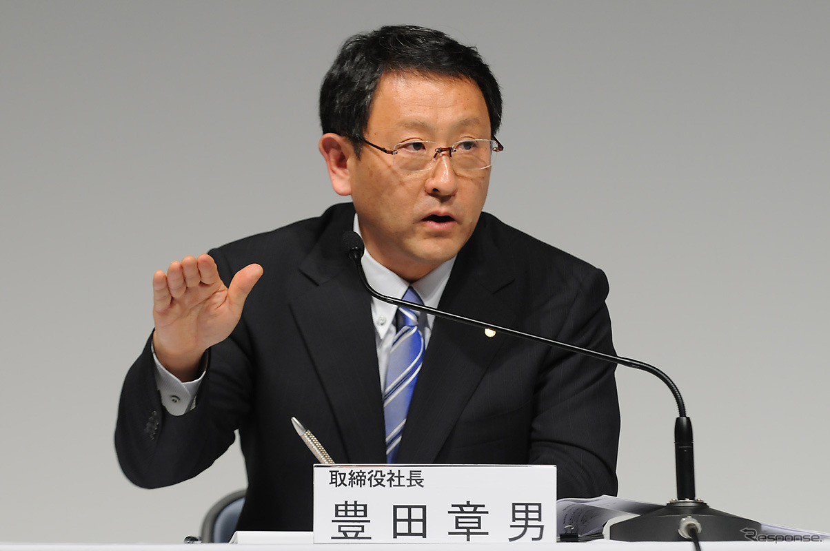 豊田章男社長（資料画像）
