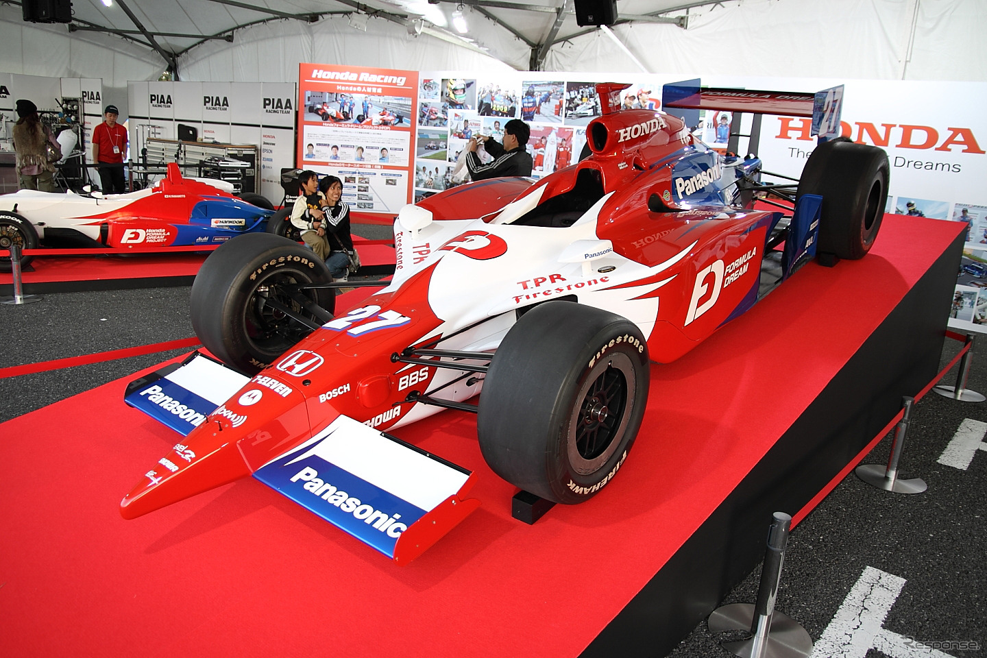ダラーラ製シャシーにホンダエンジンを搭載した、IRLマシンの09年型Formula Dream/AGR