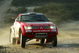 【ダカールラリー2003】三菱チーム、盤石のシェイクダウン