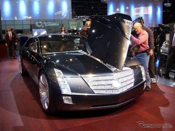 【デトロイトショー2003速報】V16は13600cc、1000馬力!!!!! …キャデラック『シックスティーン』