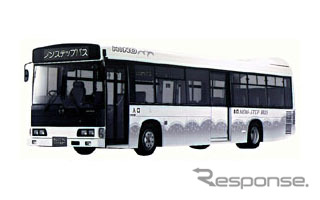 路線バスも低公害化、日野が指定低公害制度適合車を追加設定