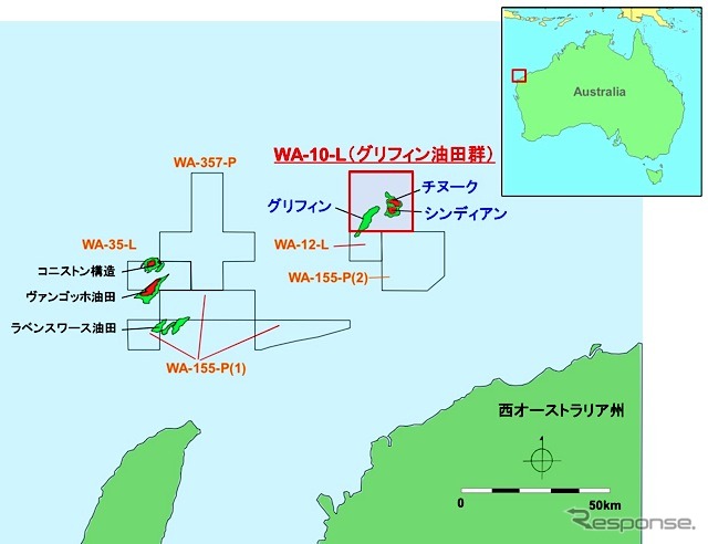 オーストラリア連邦西オーストラリア州WA-10-L鉱区