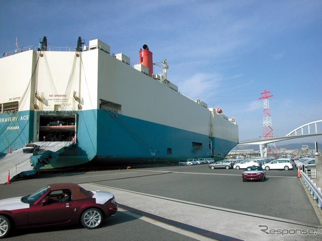 船積み風景（広島。資料画像）