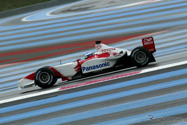 【トヨタF1ドリーム】ニューマシンで初合同テスト