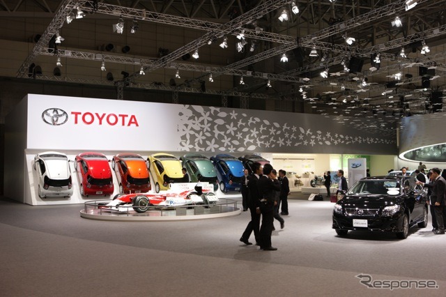 この日まで開催されていた東京モーターショーにもF1は展示されていたのだが