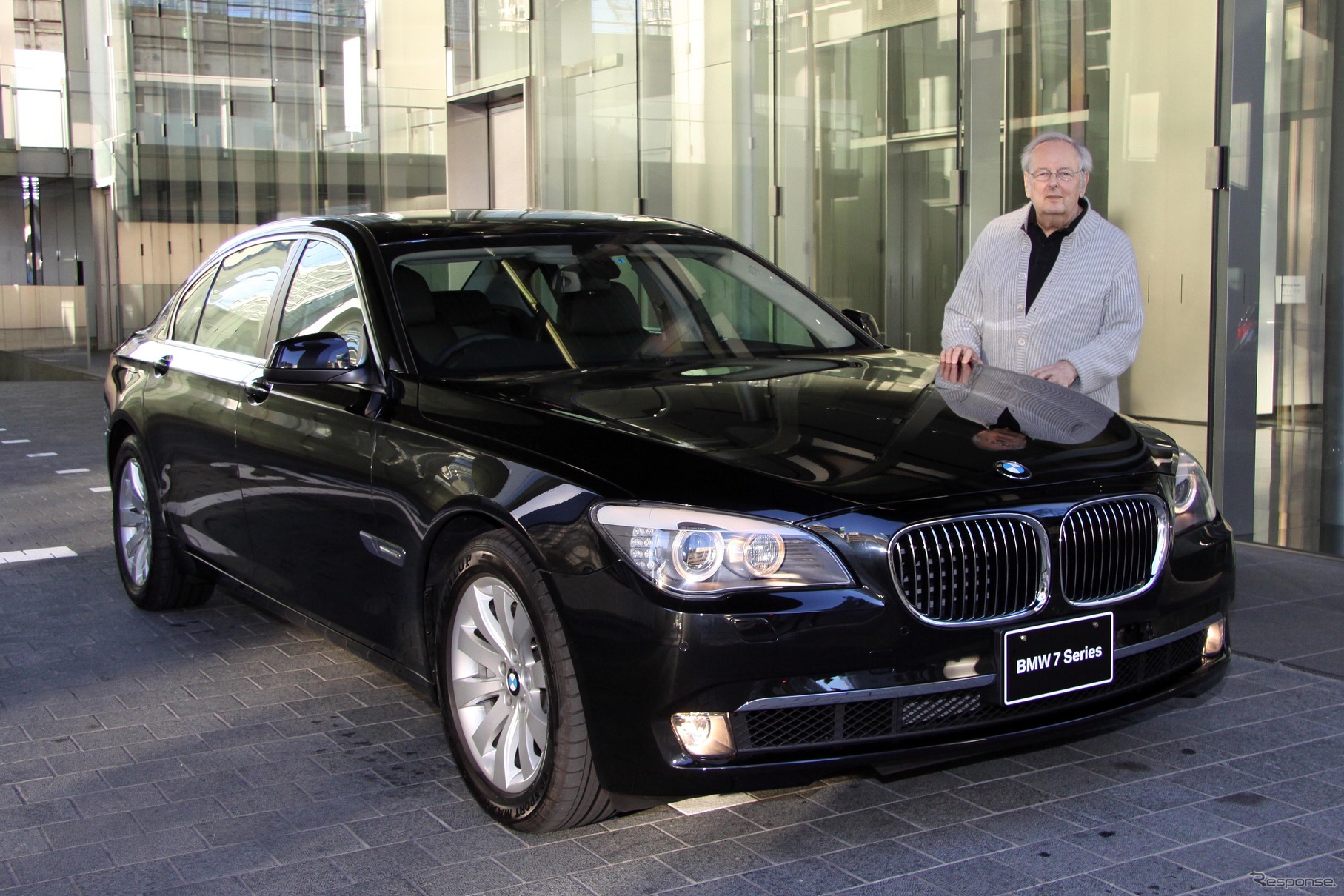 NHK交響楽団の首席客演指揮者アンドレ・プレヴィン氏と740Li