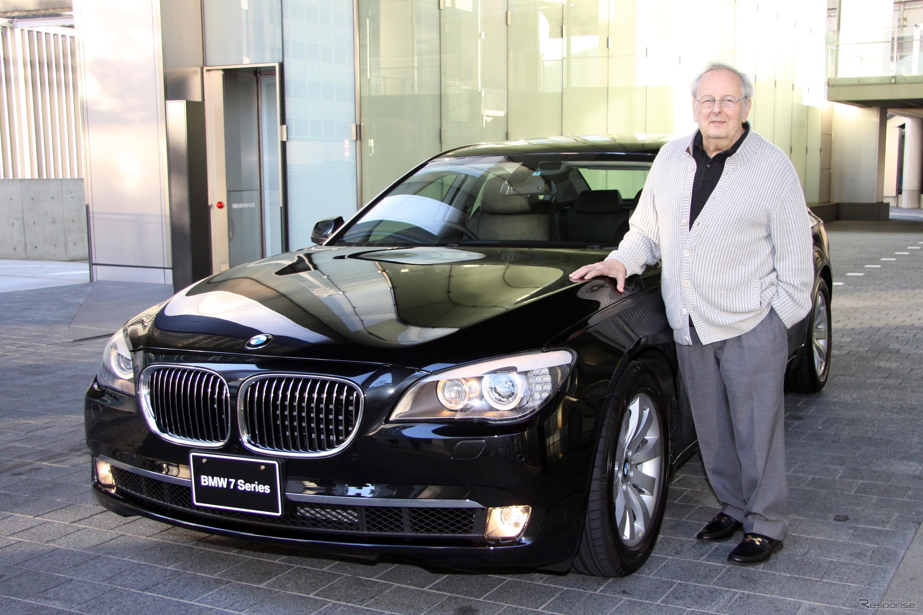 NHK交響楽団の首席客演指揮者アンドレ・プレヴィン氏と740Li