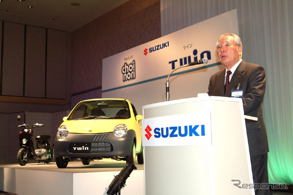 【スズキ『ツイン』誕生】ミニマムトランスポーター登場、軽自動車初のハイブリッドも