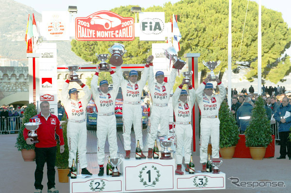 【WRCモンテカルロラリー】シトロエンが開幕戦を飾る