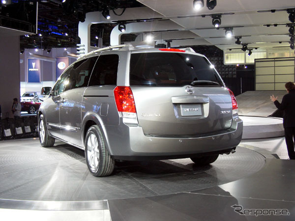 【デトロイトショー2003続報】日産『クエスト』はカトリーナのために…実在人物がターゲット