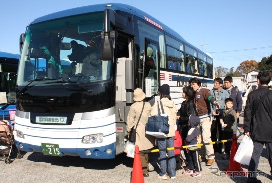 今年は観光バスの試乗会を行なう（資料画像）