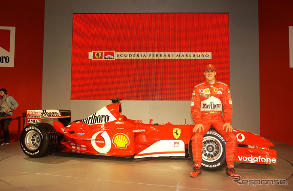 シューマッハ、ニューマシン「F2003-GA」で記録更新へ意欲